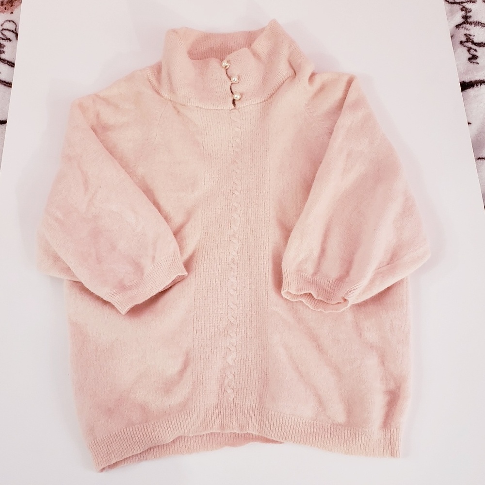 Work In Progress Turtleneck Lambswool Sweater - image 1